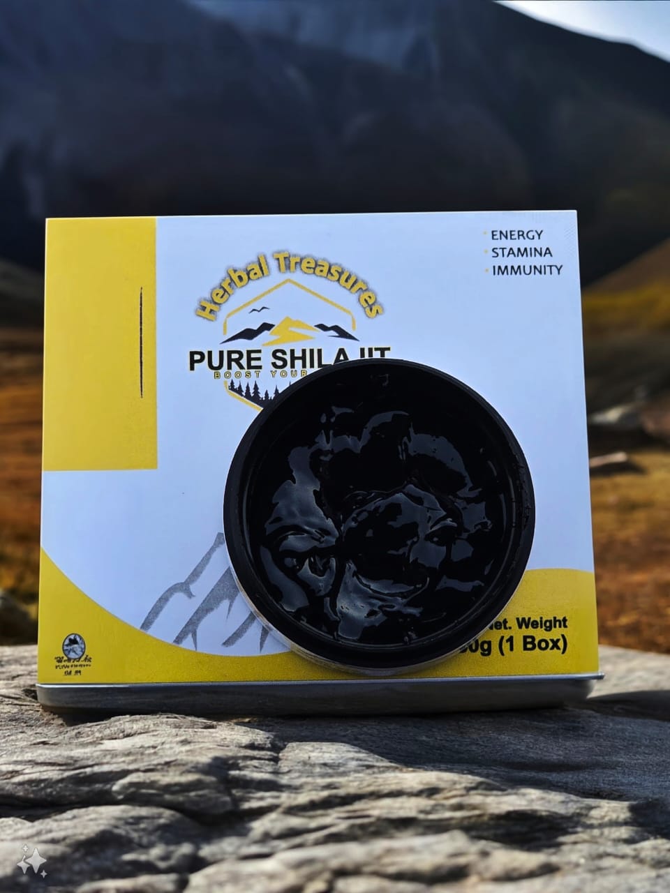 HERBAL TREASURES PURE SHILAJIT 20 GRAM