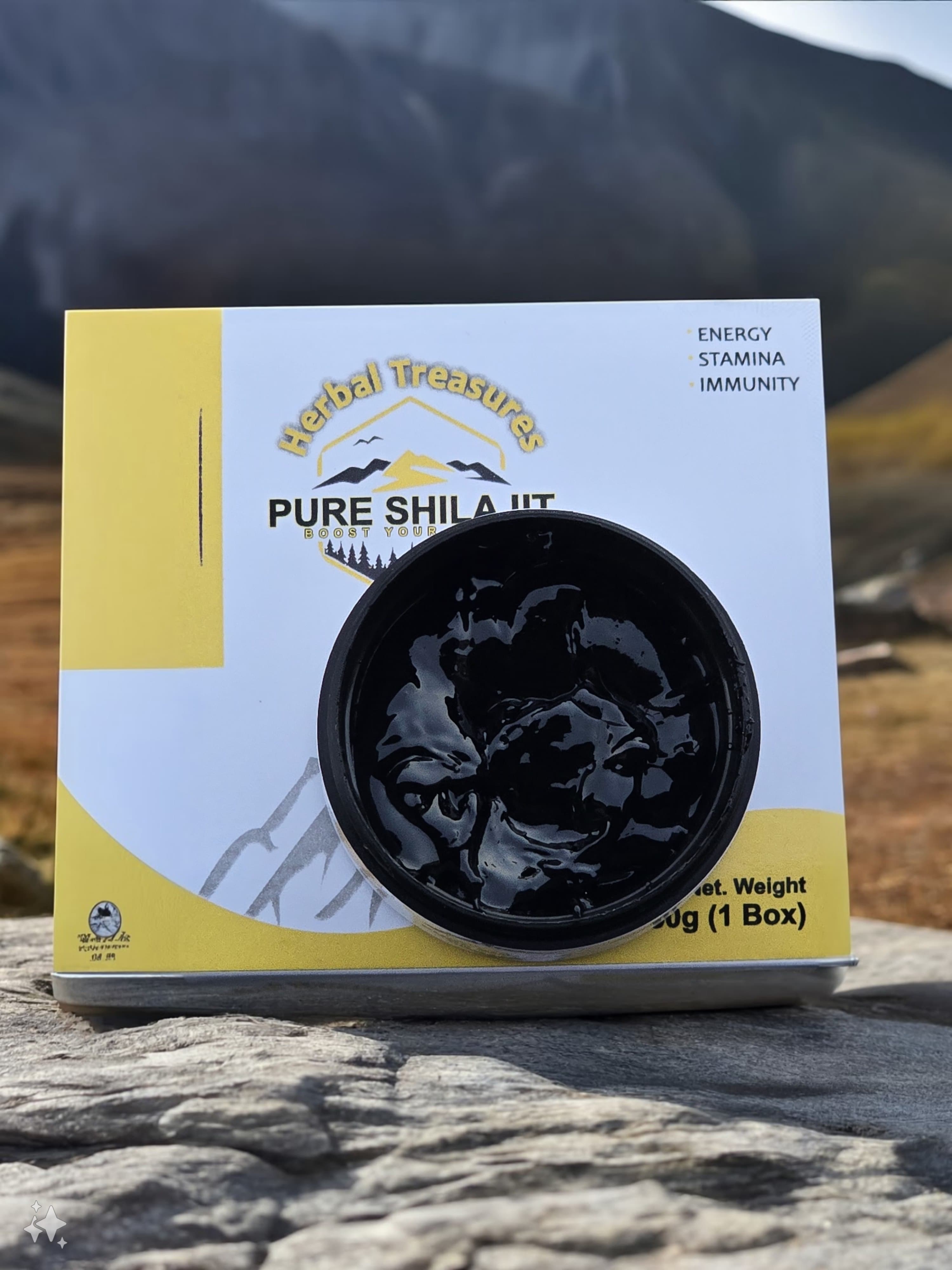HERBAL TREASURES PURE SHILAJIT 20 GRAM
